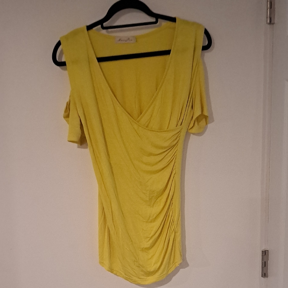 Merry Fun Elegant Yellow Women's Size L